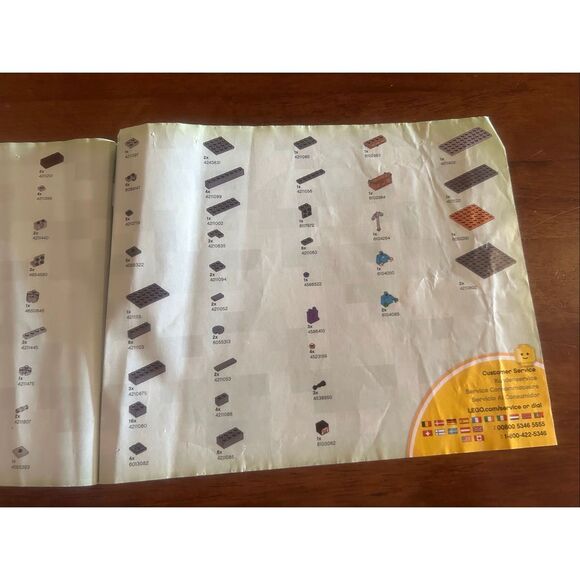 LEGO Minecraft The Dungeon #21119 Instruction Manual Only (6021) - Picture 4 of 6